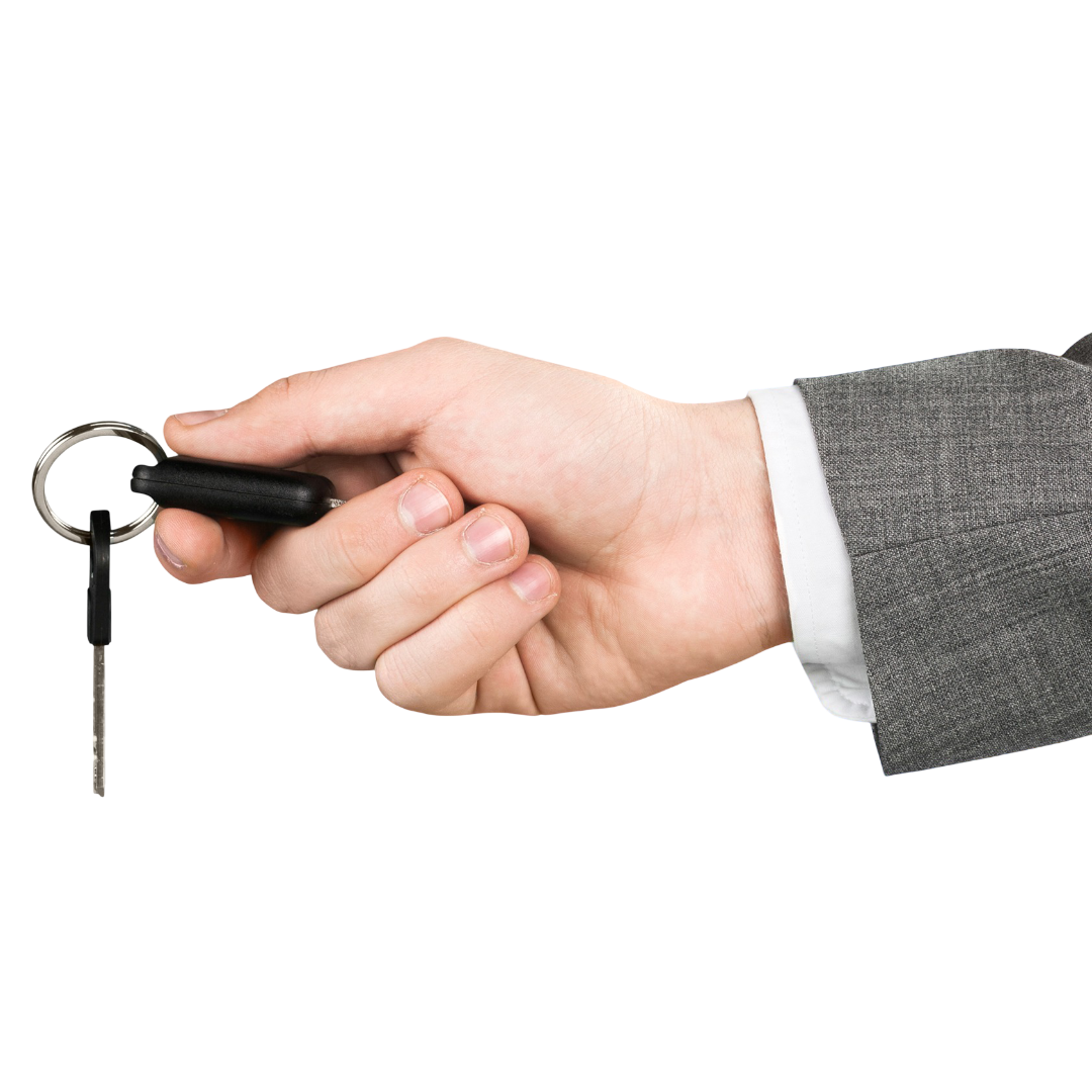 hand-with-keys